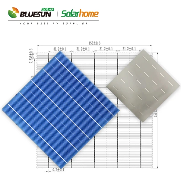 High Efficiency Bificial Poly Mono 22%-24% 5BB Solar Cell Paint Solar Panel Cell Price for Q Cell Solar Panels