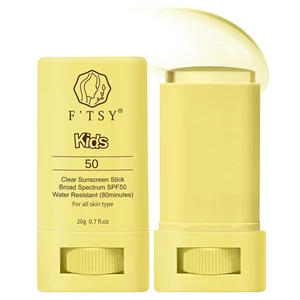 OEM ODM Natural Minerals Gentle SPF 50 Sunscreen for Kids Teens UVA UVB Sunblock for Face Body with Sensitive Skin