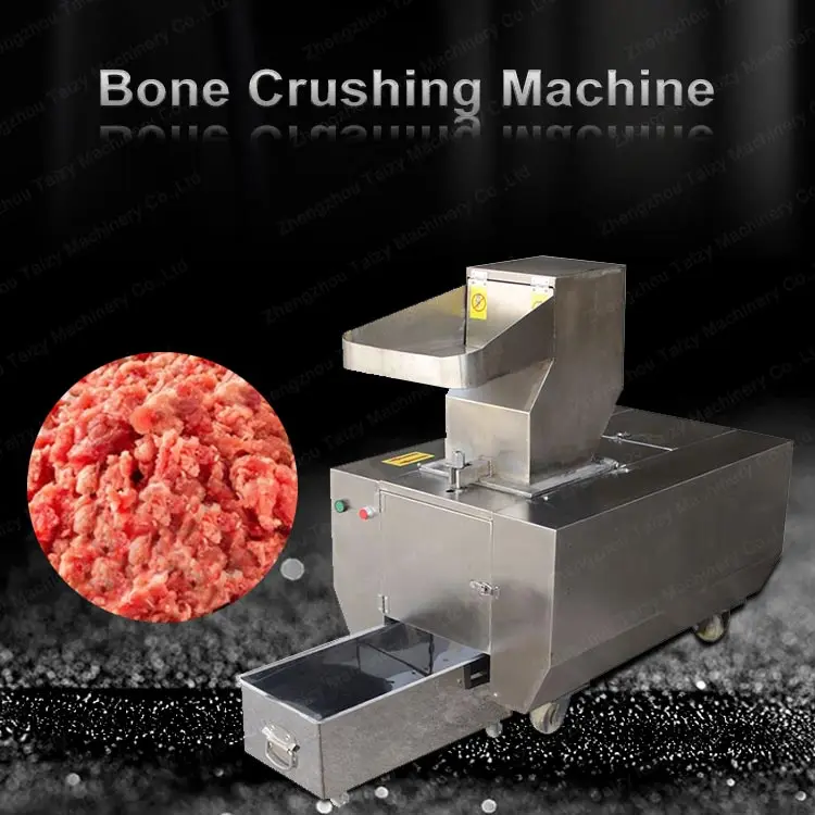Goat Cow Beef Cattle Bone Shredder Shredding Machine Frozen Meat Crusher