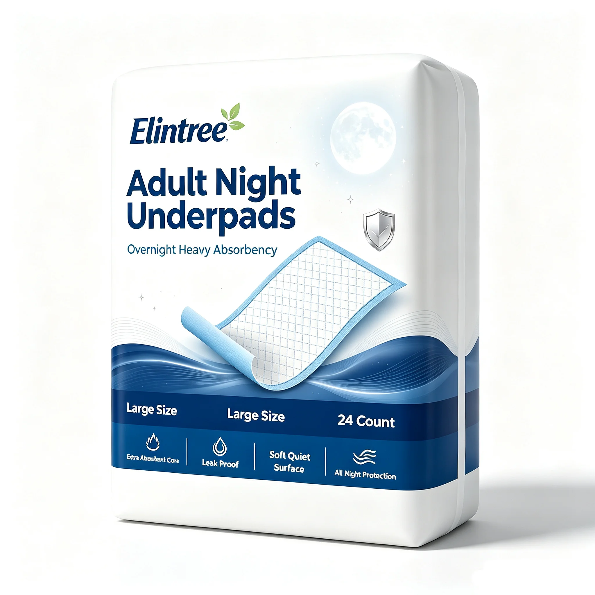 elintree super absorbent overnight underpads