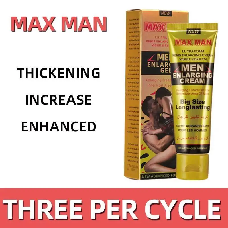 Source New 40 ml Strong man gel Natural ingredients 100% effective maxman  Penis Enlargement cream for men's Dick enlarger on m.alibaba.com