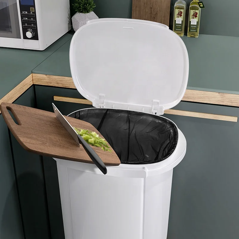New Design Classified Large Wet and Dry Garbage Bin With Double-lay and Lid for Home Kitchen Living Room