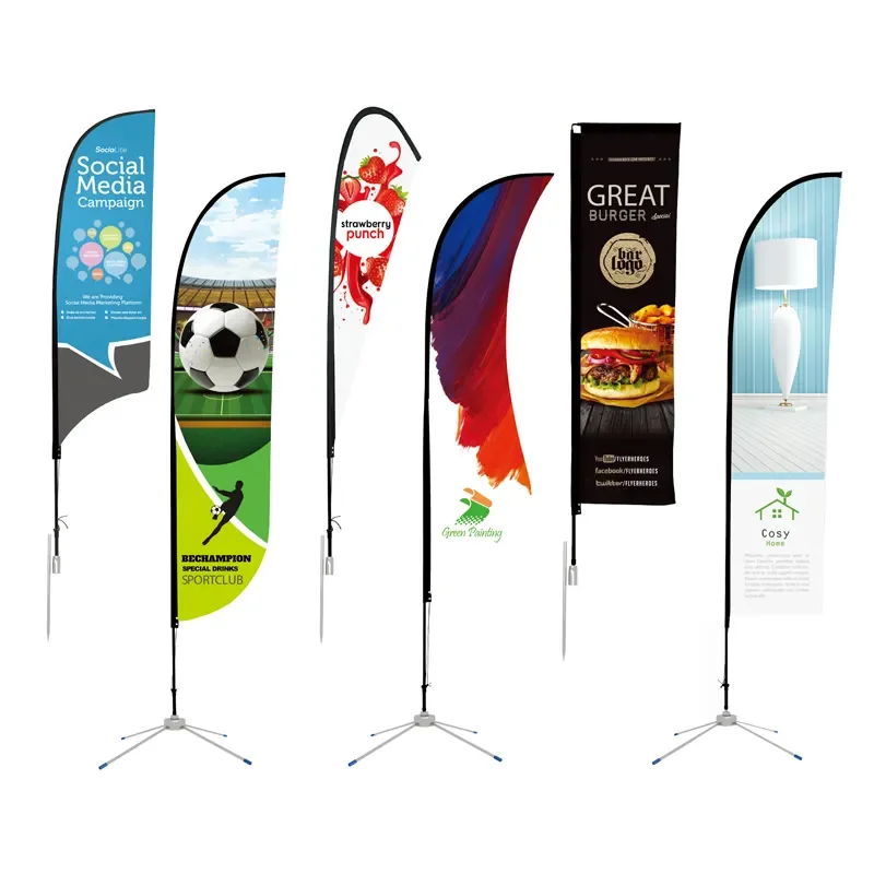 Alibaba.com: Custom Advertising Windless Teardrop Flags, Beach Banners ...
