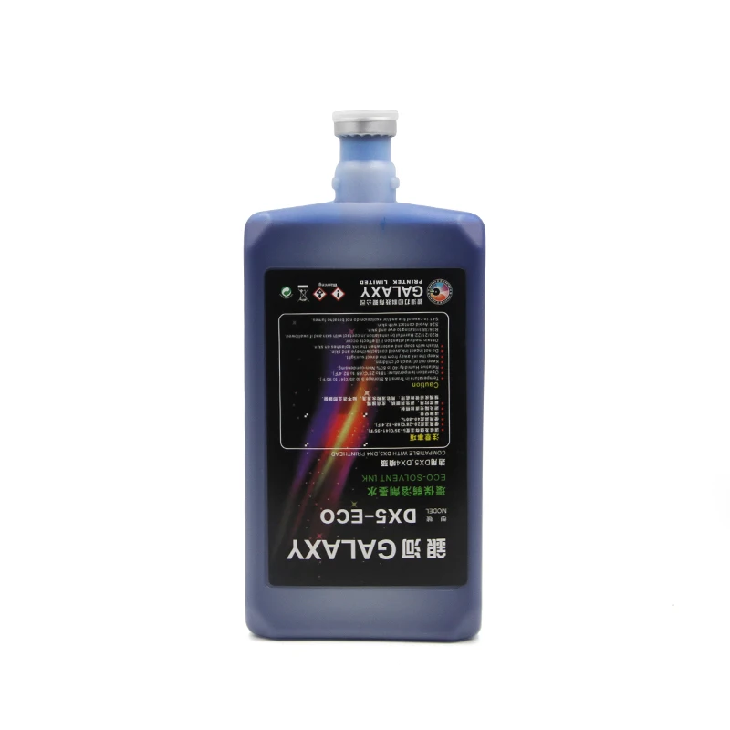 Encre Eco-Solvent Bright Color Galaxy Pour Imprimantes Mimaki Roland - Lot 4 Couleurs
