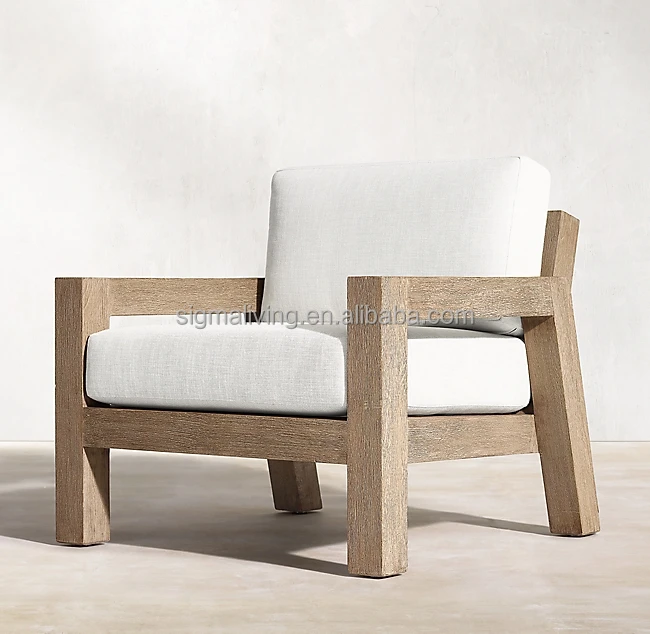 timber outdoor lounge chair