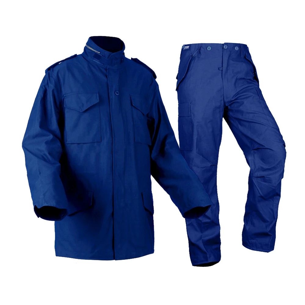blue m65 field jacket