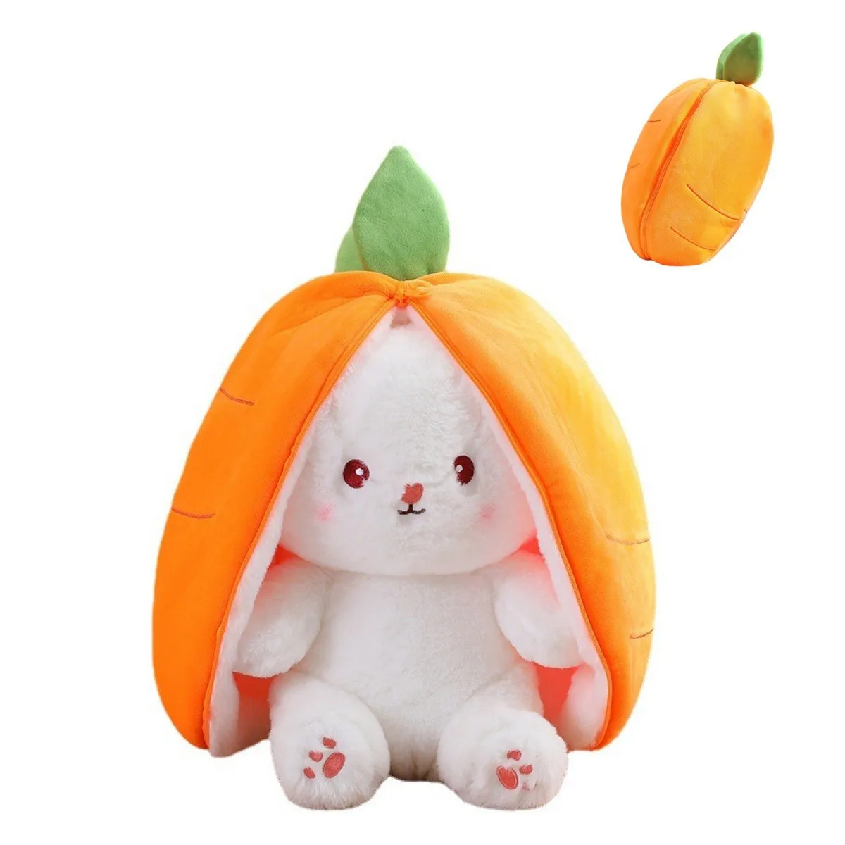 Cinnamoroll Strawberry Carrot Rabbit Plush Toy - Cute & Soft