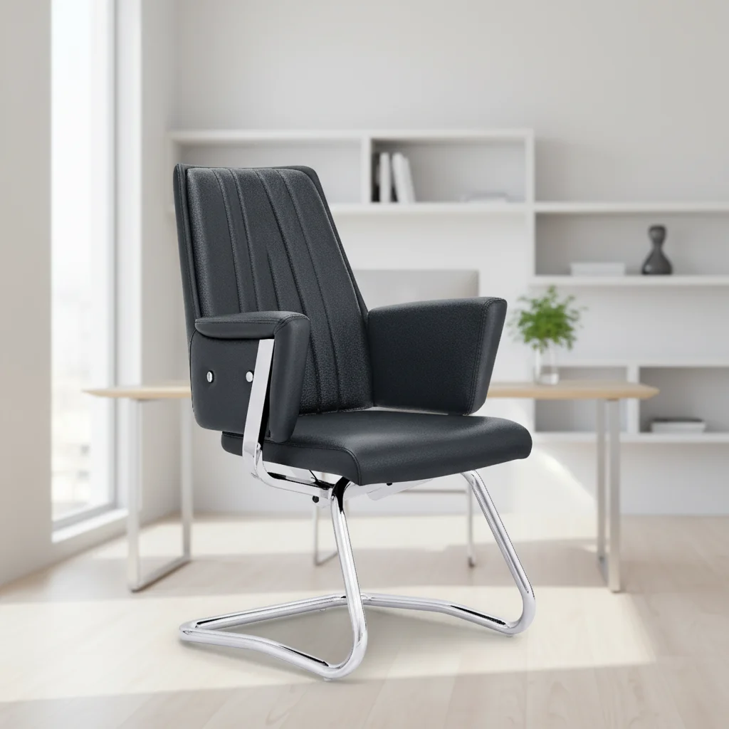 Modern Ergonomic PVC Leather Executive Chair with Adjustable Height 6
