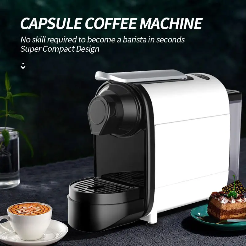 20 Bar Capsule Coffee Maker Machine Compatible Lava Blue Point With