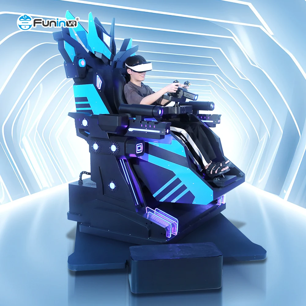Vr Playground Room Game Virtual Motion Chair 360 Shooting Vr Gaming Set Vr Booth