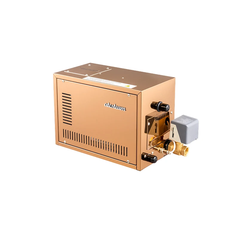 ATCSTEAM Smart AT-30S 3KW Modern Stainless Steel Touch Screen Sauna Steam Generator