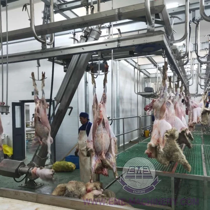 Complete Halal Sheep Slaughterhouse Mutton Goat Slaughtering Machine ...