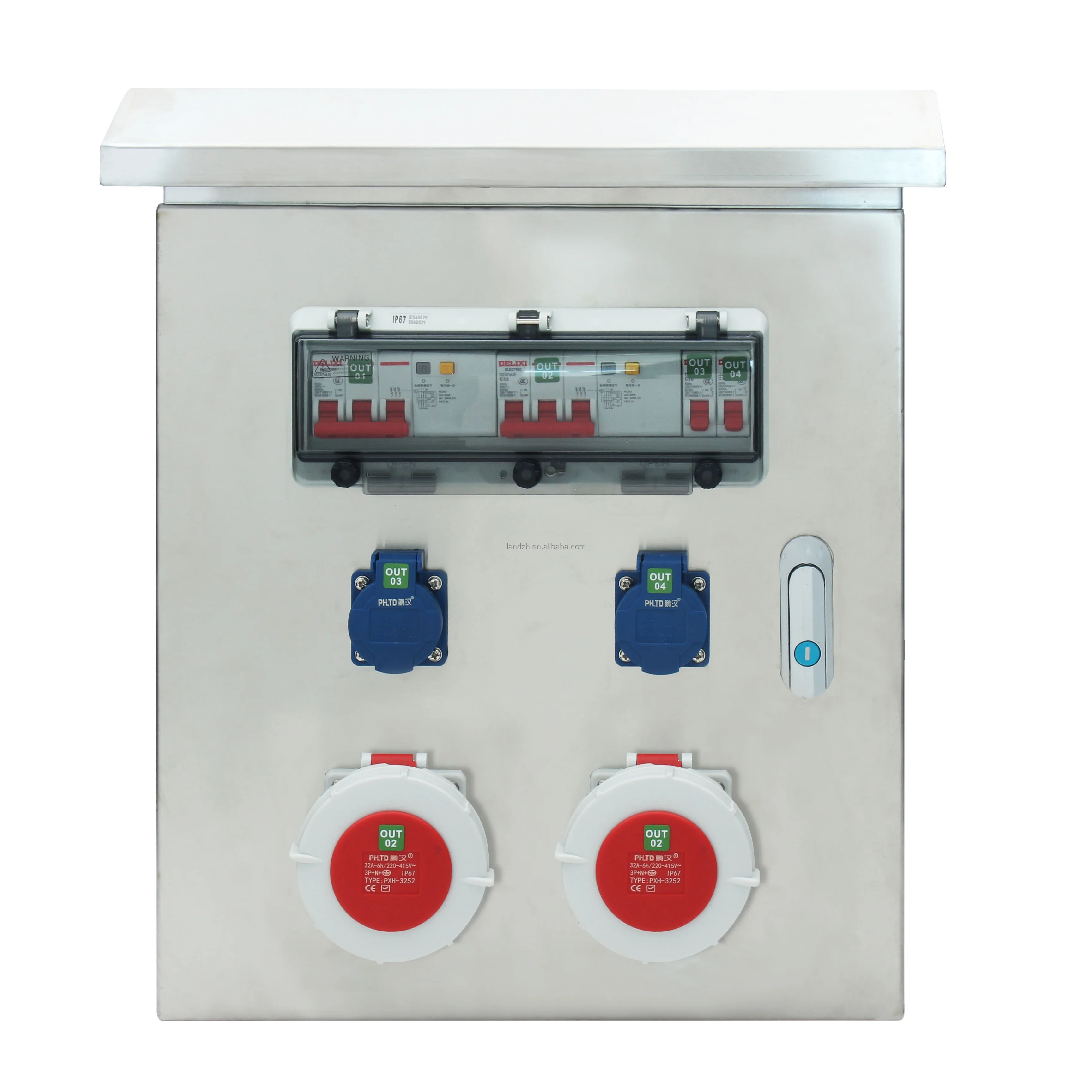 Metal Electronic Enclosure Box Electrical Distribution Box Fibreglass