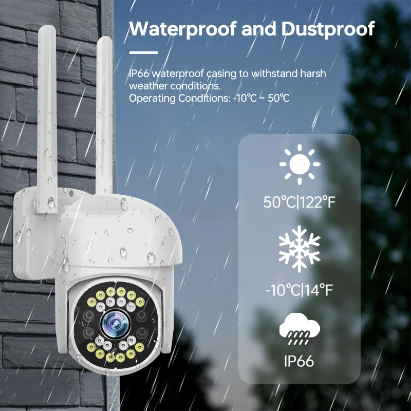 Full Hd 1080p Wifi Camera Surveillance Cctv Kit Wireless Security