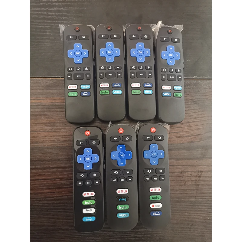 Hot Sales Tv Universal Remote Control For Roku Series Smart Tvs With Netflix Hulu Vudu 4
