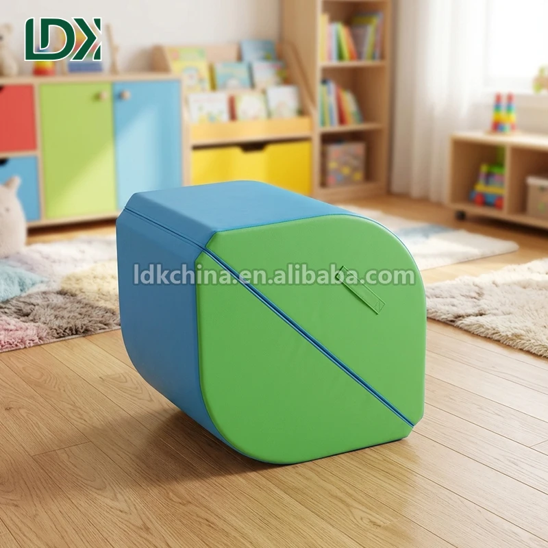 LDK Boulder Back Handspring Trainer Kids Gymnastics Soft Play Mat Gymnastic Tumbling Mat