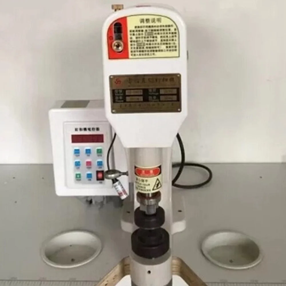 Automatic Curtain Eyelet Button Hole Punching Machine Pneumatic Shoe Eyelet Sewing Attaching Machine