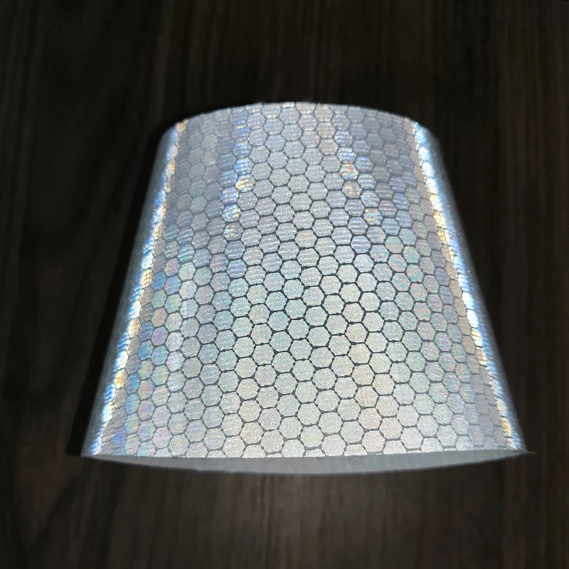 Wholesale Customization Printing Reflective Banner Retro Honeycomb Reflective Vinyl Sticker Roll