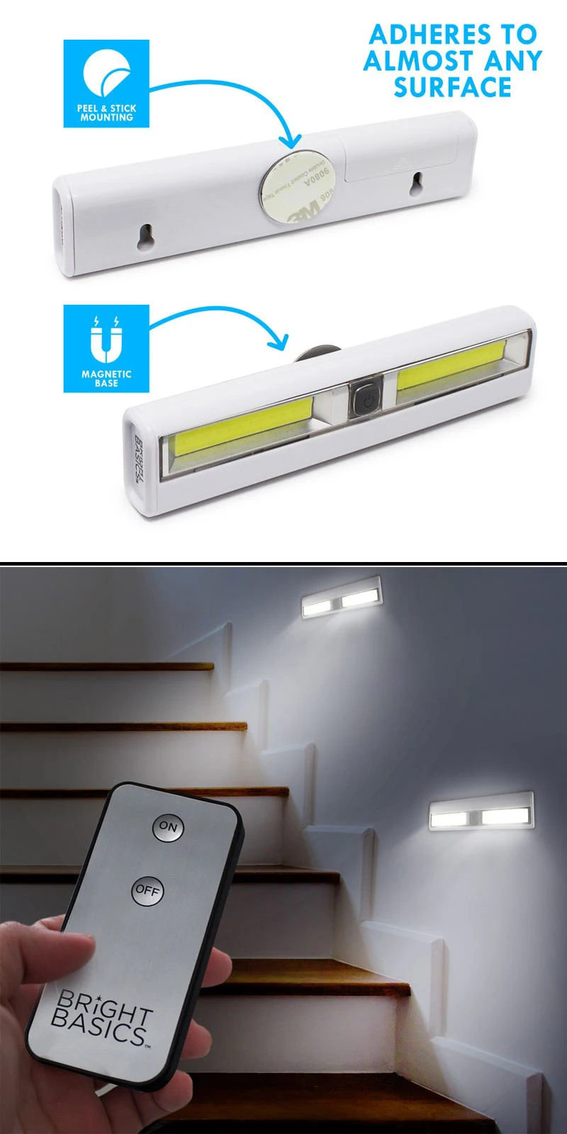 Portable Cob Led Remote Control Wireless Light Bar Buy Wireless Light