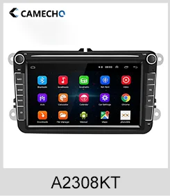 Rückfahrkamera & Kartenkarte Camecho 2 Din Autoradio mit GPS 7 Zoll Touchscreen Autoradio mit USB/AUX/SD-Kartenanschluss Bluetooth FM-Tuner Unterstützung Mirror Link Für Android Phone 