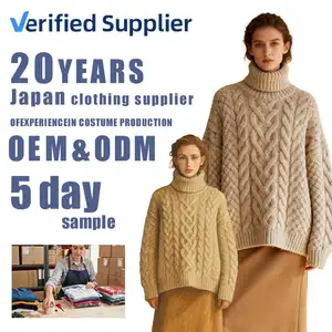 Cross-border Factory Custom Plus Size Chinese Style Sweater-Multiple Fabrics Knitwear Short Production Time All Seasons