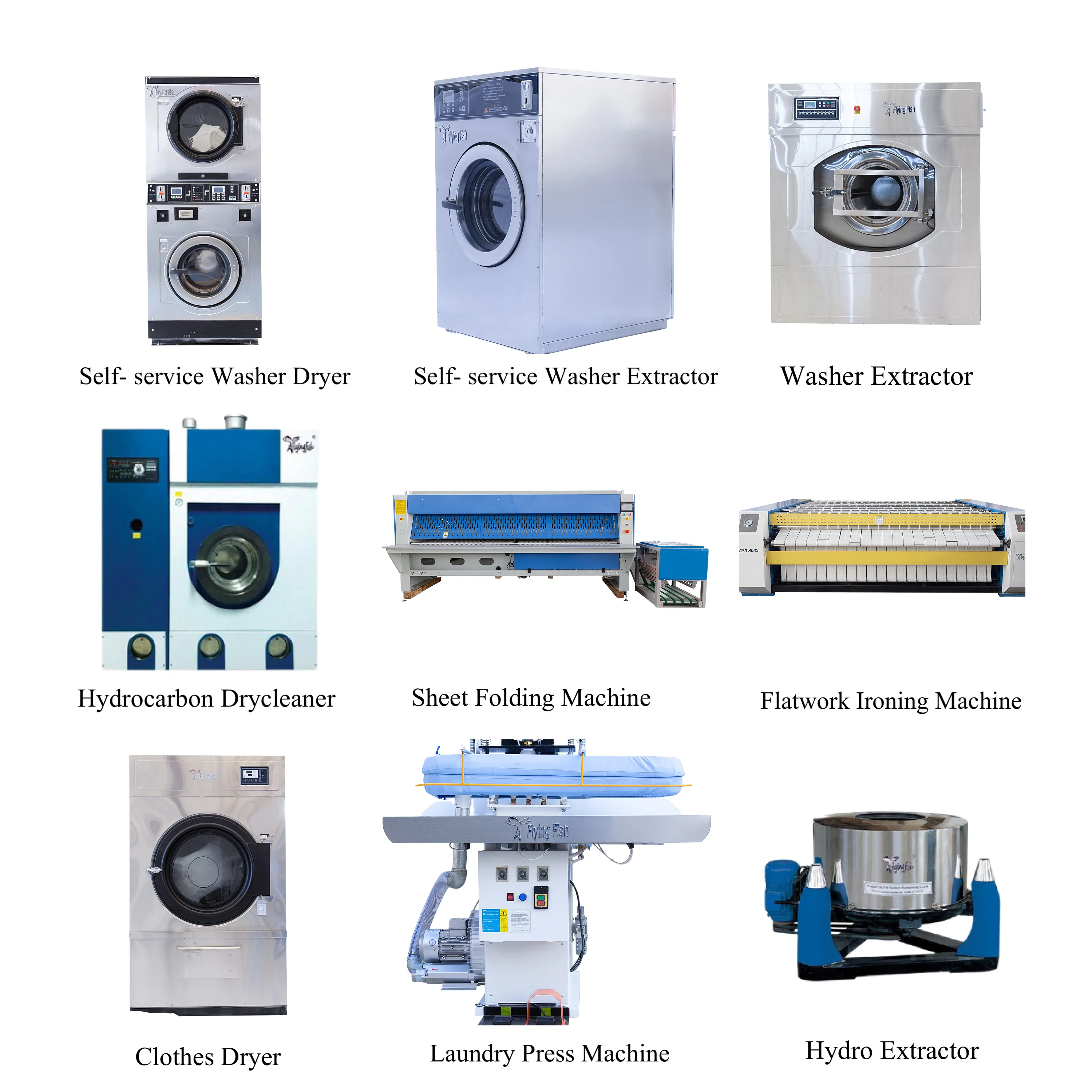 Professional Fully Automatic Dry Cleaning Equipment Laundry Dry Cleaner supplier