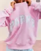 Pink, polka dot letters