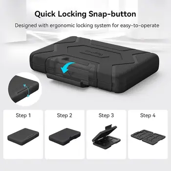 SmallRig Card Holder Memory Card Holder Case 15 Slots Water-Resistant for Card- 3192 detail image