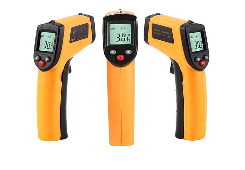 Industry Temperature Gun Digital No-contact Laser Infrared Thermometer IR D9C7 