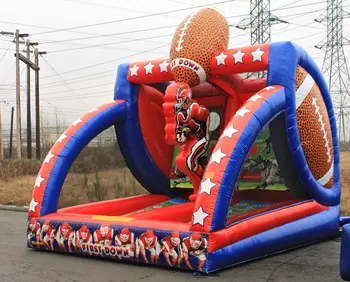 Commercial Pvc Inflatable Carnival Game Interactive Inflatable Shooting Game For Sport Party