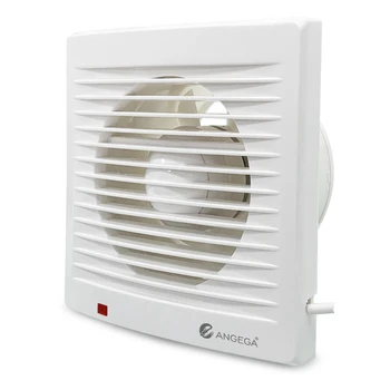 Angega E-4"5"6". inch Window shutter bathroom Exhaust fan Plastic Metal back  Kitchen Ventilation Fan