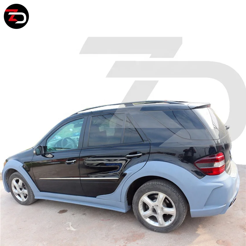 2005 to 2008 for WD Style Body Kit With Bumper Fender Arch for Mercedes ML Class W164 ML350 ML400 ML500
