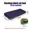 24Hole flocking airbed-blue