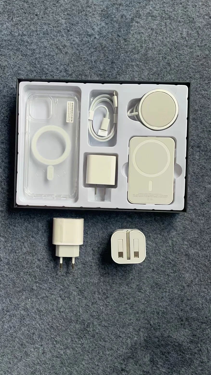 6 In 1 Wireless Fast Charging Qi Standard 15w Magsaf Charger