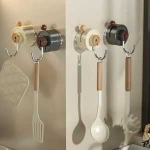 Strong Load-Bearing Universal Hook with Suction Cup  Hook for Kitchen Door Bathroom Toilet or Bag Use