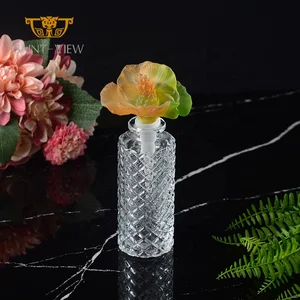 Wholesale Round Mini 150ml Crystal Glass Perfume Bottle With Box