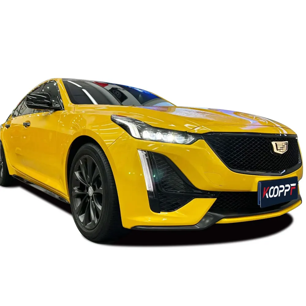 Gloss Sunflower Yellow Color TPU 8 Mil Anti-Yellowing NO Pvc / Tph Car Blue Color TPU PPF