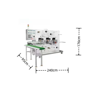 Automatic Medical Band-Aid Making Machine Factory Supply Surgical Band Aid Slitting Packing Machine