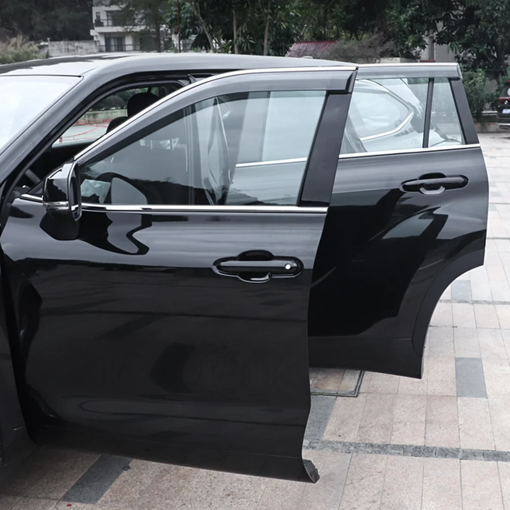 CAR WINDOW VISOR WIND DEFLECTOR RAIN GUARD SUN SIDE DOOR VENT VISORS WEATHER SHIELD for Chevrolet Colorado GMC Canyon 2018-2022