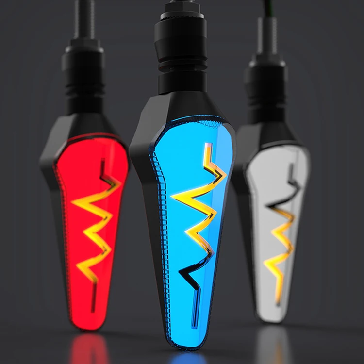 Сигнал поворота для мотоцикла модифицированный светодиодный сигнал ЭКГ ходовые сигналы индикатор мигающий