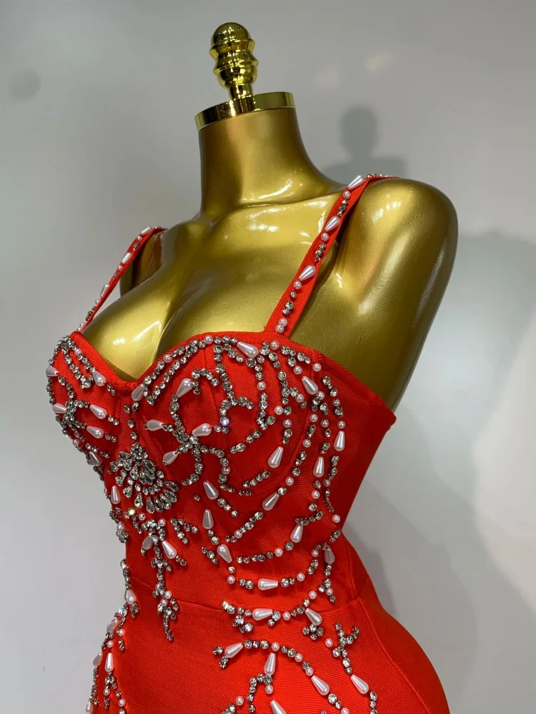 Luxury evening party dress