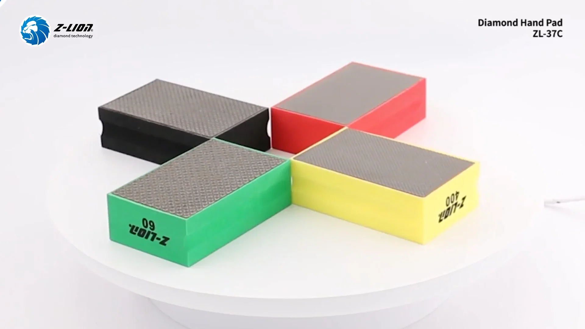 90x55mm Electroplated Diamond Hand Sanding Polishing Pad Abrasive Block