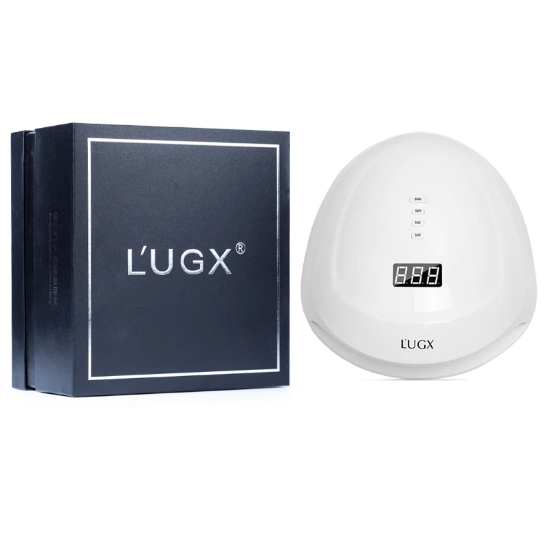  L'UGX UV LED Nail Lamp, 60W Rechargeable Nail Lamp