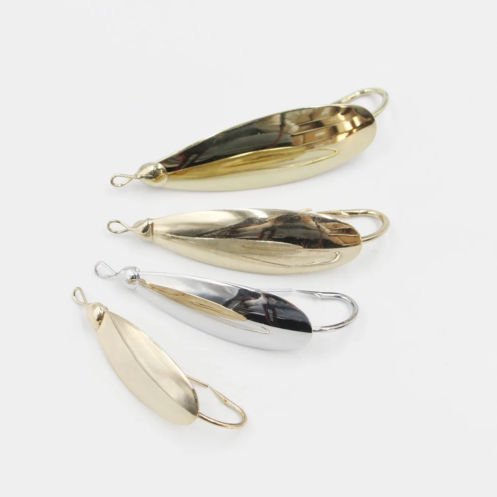YARNOW Leurre Cuillère Doré 35 G Lot de 30 Leurres de Pêche Brillants