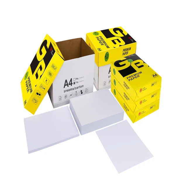  Q Connect A4 80gsm Bright Yellow Ream Coloured Copier