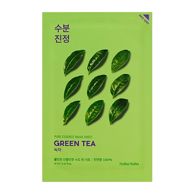 korean green tea face mask