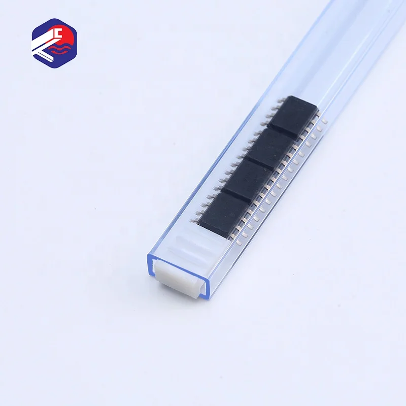 Ic Plastic square Tube Transparent Ic Tubes Manufacturers Custom Antistatic Shipping Tubes for SOP8 Chip