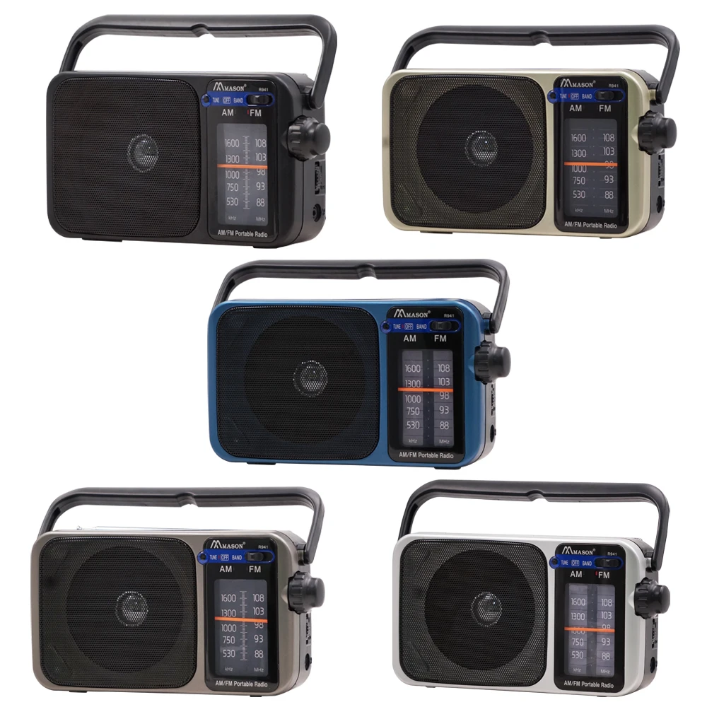 Wholesale Price Cheap Custom Desktop Multiband Kitchen BT FM AM Portable Radio for Sale