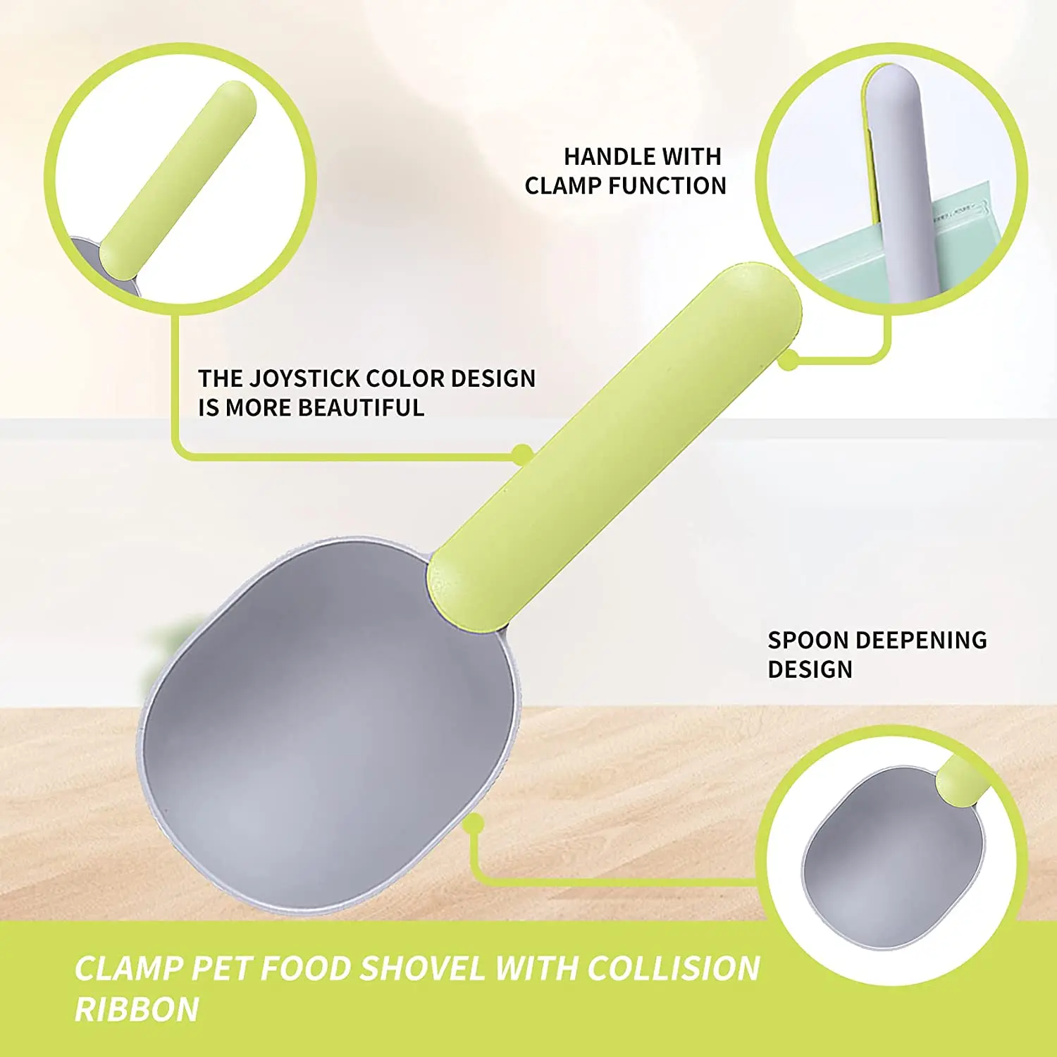Plastic Measuring Cup Pet Food Feeding 1 Cup Spoon Long Handle With Clip For Dogs Cats Buy Dog