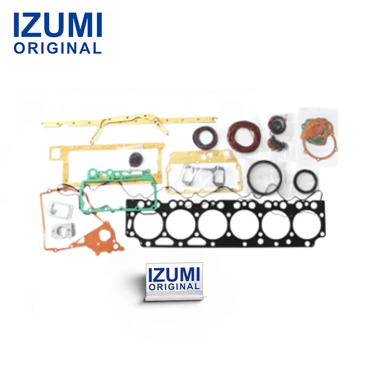 IZUMI ORIGINAL D7E Overhaul Gasket Kit 02937629 02931663 Diesel Engine Parts for Volvo
